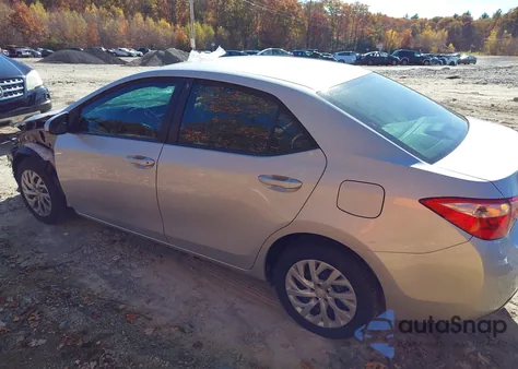 2019 Toyota Corolla Le from USA, damaged, VIN 5YFBURHE8KP937351